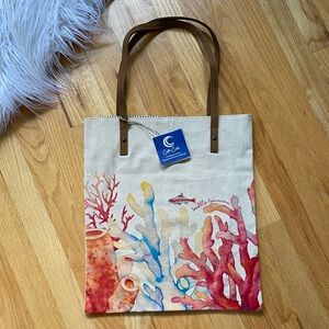Sea Life Seattle Aquarium Canvas Tote Bag - Multicolor